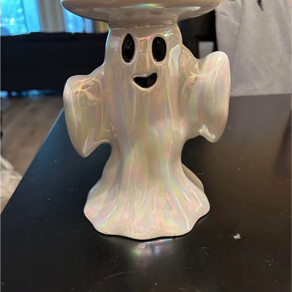 Bath & Body Works Iridescent Ghost Candle Holder